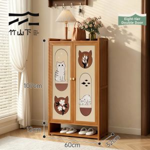 ZHUSHANXIA | Durable Entrance Shoe Rack Multi-level New Design