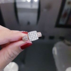 Cincin Wanita Xuping Mewah Permata Berlian XDS19