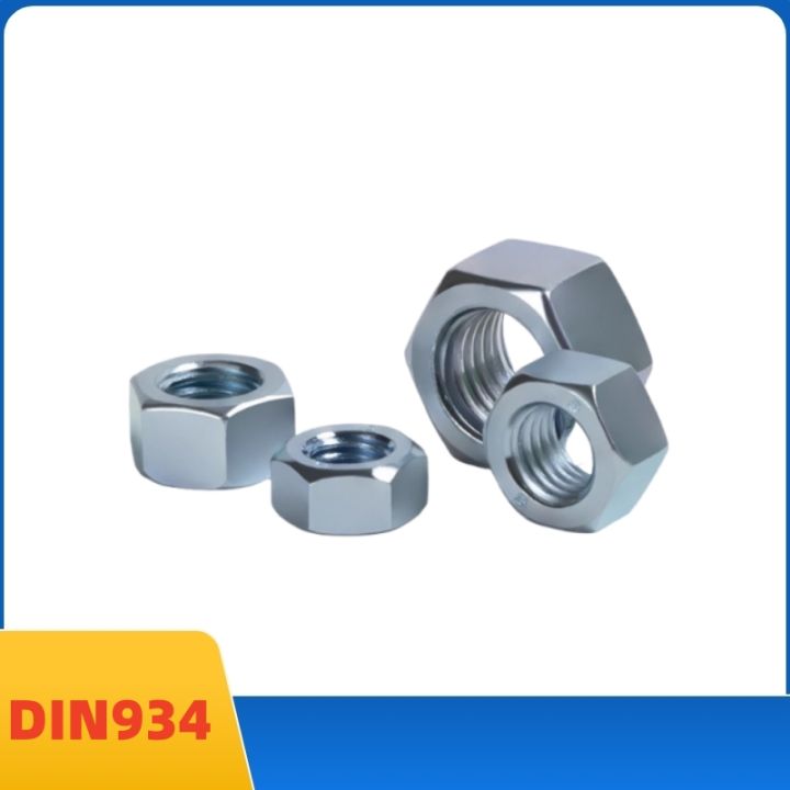 Bu Lông Lục Giác Thép Mạ Kẽm DIN 934 M1-M16 Dùng Cho Bảo Trì Tự Làm Và ...