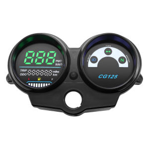 RYSJM | New LED Motorcycle Digital Speedometer LED Meter For Honda CG125 2000 to 2008 Fan 125 Titan 125 2013 Dashboad Brazil Motorcycle