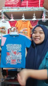 Baju Kaos Distro Harian Atasan Anak Laki Laki Motif Cowo Motor Highway Legend - Hypelane Kids - DTF