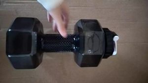 2200/2600mL Large Sports Bottle Capacity Gym Running Fitness Bodybuilding Exercise Outdoor Camping Cycling Plastic Dumbbell