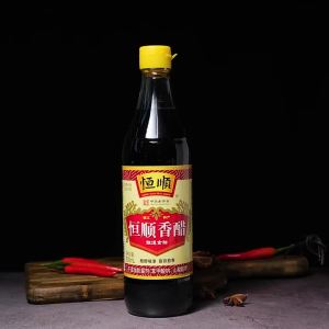 น้ำส้มสายชูดำอาหารจีน เปรี้ยวกลมกล่อม ไม่ฉุนแหลม (เหิงชุ่น HengShun 500ml)