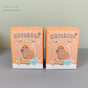 Emotion Stable Capybara Crystal Ball Blind Box Luminous Small Water Ball Birthday Gift for Girls New Year Childrens Toy