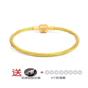 Gold Nylon Rope for DIY Bracelet Waterproof Woven Charms Lucky Beads Hand Cord Fashion Jewelry Accessories