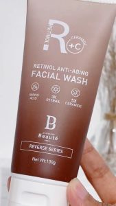 PREMIERE BEAUTE REVERSE SERIES RETINOL ANTI-AGING FACIAL WASH Amino Acid Deeply Cleanses 100gr