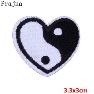 Personality Punk/Letter Embroidery Patch Horror Skull Patch Iron On Patches For Clothing Jacket Sew Appliqiue Animal Cat Patches