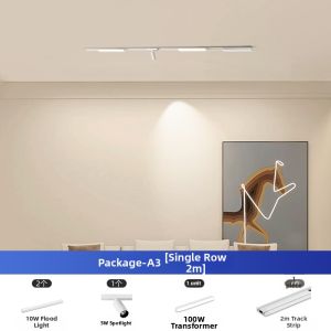 DENGFU | Ultra-thin Magnetic Ceiling Track Light Intelligent Lighting for Living Room Bedroom