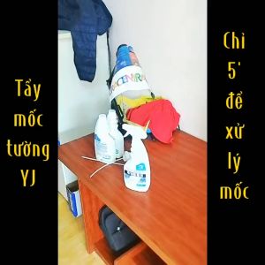 Chai Xịt Tẩy Mốc Tường Diệt Nấm Mốc Nhanh Làm Sạch Tường Nhà Khe Gạch Đồ Gỗ Nhựa Hiệu Quả Chống Mốc Tái Nhiễm Khang Đức