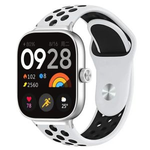 Silicone Strap For Xiaomi Mi Band 9 Pro 8 Pro Band Sports Bracelet Wristband Correa For Redmi Watch 5 4 Breathable Watchband