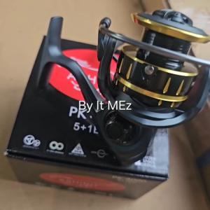 ของแท้ ราคาถูก ❗❗ รอกสปิน ASHINO PK พี เค [แขนเกลียว] 5+1BB Spinning Reel