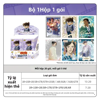 KAYOU | Bộ Sưu Tập Thẻ Thám Tử Conan Hộp Chính Hãng