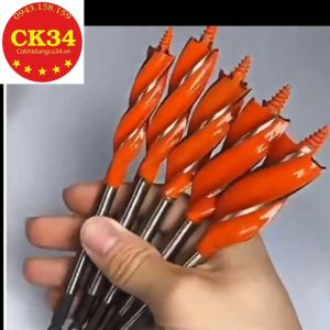 Bán lẻ - Mũi khoan gỗ xoắn ôc có đầu định tâm chuôi lục giác 10-25mm