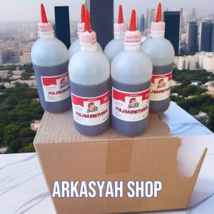 LEM PU JAGO 500GRAM 6 BOTOL SPESIAL KAYU BASAH DAN KERING(LEM CROT LEM MADU LEM BUSA LEM KAYU)