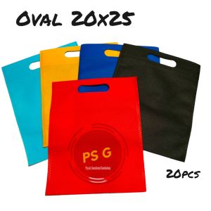 goodie bag oval 20x26 isi20pcs