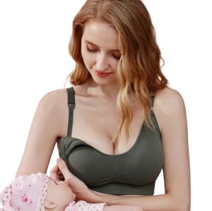 🇲🇾(READY STOCK) FELLO (1PC/3PCS) Plus Size Lady Soft Nursing Bra-Upgrade 3.0 Maternity Underwear Push Up Bra-NCNB For Women Breastfeeding Pregnant Support Wireless Bra