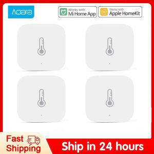 Aqara | Aqara Temperature Sensor Smart Air Pressure Humidity Environment Sensor Smart Control Zigbee Connection For Xiaomi APP Mi home