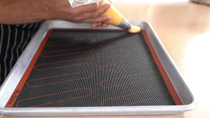 Silicone Baking Mat Perforated Non-stick Two-sided 40x30 Heat Resistant Pastry Macaron Pad