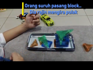 Magnetic Building Tiles 32 PCS – Mainan Binaan Magnetik + Iron Box | Educational Toy STEM