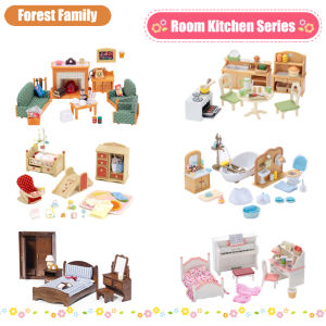 Discover the Ultimate Girls Gift: 1/12 Forest Family Home Furniture & Dollhouse Miniature Accessories