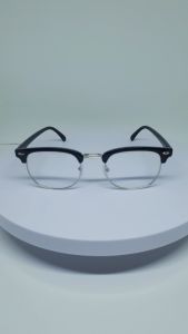 แว่นตากรองแสงคอม กรองแสงสีฟ้า ทรง Clubmaster Style MV - 833 - Black (กรองแสงคอม กรองแสงมือถือ ถนอมสายตา)