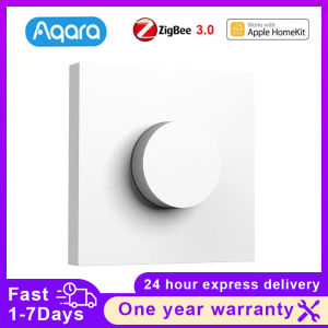 Aqara | Aqara H1 EU Smart Homekit Rotary Switch Wireless Intelligent Adjustment Off Light Brightness Zigbee 3 Home Life Remote Control