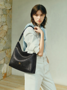 Belle | Leather Hobo Shoulder Bag Large Capacity Tote