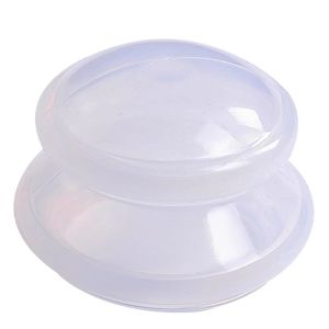 Silicone Facial Beauty Jar For Home Facial Walking Jar Moisture Absorption Soft and Slippery Jar Device Scraping Dampness Removing Massage Small Size Cupping Cup