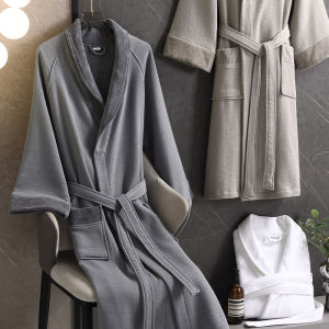 CREATE LOVE | Áo Choàng Tắm Bằng Cotton Hấp Thụ