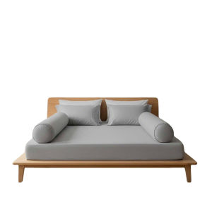 ผ้าปูที่นอนสีพื้น ผ้าปูที่นอน(พร้อมปลอกหมอน) ผ้าปูที่นอนกันไรฝุ่น ชุดเครื่องนอน มี3.5ฟุต/5ฟุต/6ฟุต