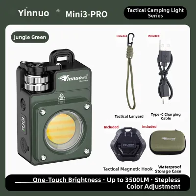 YINNUO | Long Lasting Bright Multifunctional Tactical Camping Light