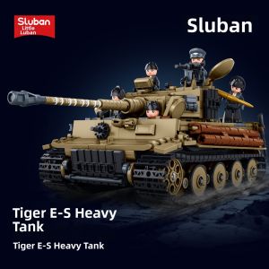 Sluban | WWII German Tiger Heavy Tank Assembly Block Set