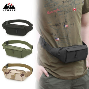 UPGREE กระเป๋าหน้าอกของผู้ชายกระเป๋าเอวกระเป๋าฟิตเนสข้ามร่างกายกระเป๋าสะพายไหล่กันน้ำกระเป๋าเดินทาง uni เซ็กส์กลางแจ้งกีฬากระเป๋าสบาย ๆ สบาย ๆ สตรีทถุงพักผ่อนสำหรับนักศึกษาวิทยาลัย