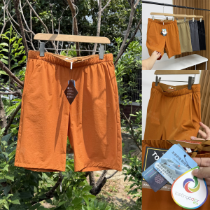 Mens Summer Thin Sporty Ice Silk Cooling Outdoor Casual Shorts Quick Dry Five-Quarter Length Straight Leg Youth Active Wear