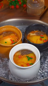 Ceramic Food Storage Jar Cooking Stew Pot with Lid 400 ML Mini Thickened Household Non-Stick steaming pot Stewed soup