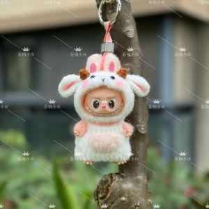Labubu4.0 Little Lamb Clothes Set RBLabu 4th Generation Secret Code Vinyl Doll Clothes Polyester Fiber Collectible Toys