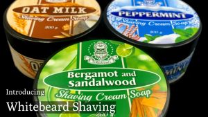 Whitrbeards Oat Milk Shaving Soap Bar