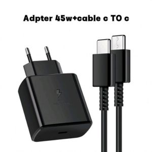 Charger Samsung 45W Original Super Fast Charging – Type C to Type C | Adapter & Kabel Ori HP Samsung
