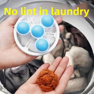 Linter Removing Washing Machine Filter Bag