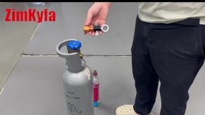 Sparkling Water Makers CO2 Charge Filling Refill Adapter Station Fit SodaStream DUO TERRA Quick Connect Pink Cylinder