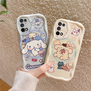 Princess Please Wealth Silicone Phone Case for OPPO RealmeV5 RMX2111 Fashionable Cute Text Womens Protective Cover