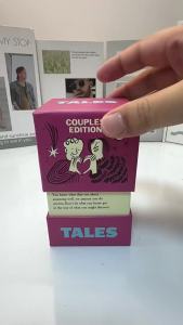 Bandai | •Couples Edition 150Pcs Conversation Cards Couple Dating Night Game Romantic Question Card Gift for Anniversary Valentine