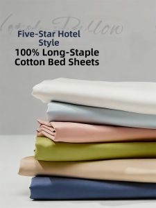 KAMONI | 100 Cotton Single Bed Sheet All Seasons