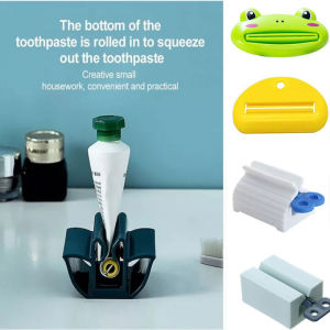 Dụng Cụ Nhả Kem Đánh Răng Thủ Công Sáng Tạo Dụng Cụ Nặn Kem Tay Dạng Ống Tạo Bọt Làm Sạch Mặt Phòng Tắm Giá Đựng Đứng