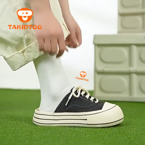 TAKIDTOO Sepatu Sandal Selop Wanita Wedges Premium Ringan Empuk