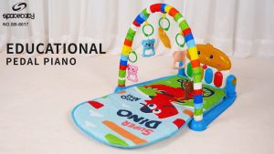 Mainan Anak Playgym Piano Sugar Baby Playmat Bayi Baby Gym Musik Set
