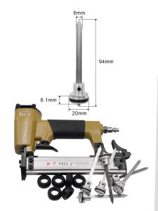 Pneumatic Pin Nailer Piston Bumper P625 Small Stapler Nail Tools for Baseboards Pneumatic Tools Firing Pin Power Tool Replacement Parts