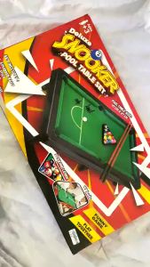 Mainan Anak Meja Billiard Bola Set Deluxe Snooker Pool Table Set 47 cm