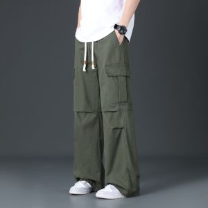 TUCANO | American Style Pure Cotton Loose Straight Leg Work Trousers