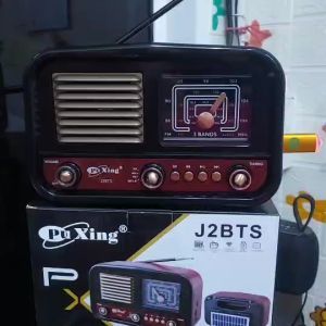 โซล่าเซลล์ J2BTS วิทยุ บลูทูธ AM FM SW 3BANDS / BT / USB / TF / LIHIUM BATTERY และแบบชาร์จแบต